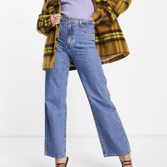 NWT High Waisted Straight Levi’s Jeans - Picture 1 of 7